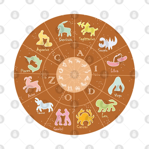 Zodiac, 2, Astrology, Horoscope, Stars, Sun-and-moon. Birthday, Valentines-day, Holidays, by PrintedDreams