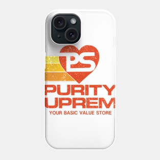 Purity Supreme - Color  Logo w Stripes Phone Case