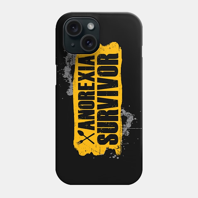 Anorexia Survivor Phone Case by savariya