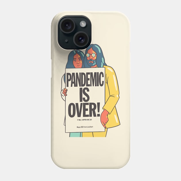 Pandemic is over Phone Case by Louis16art