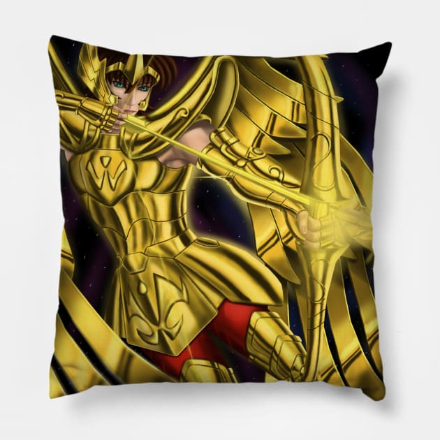 Sagittarius Aiolos Pillow by gagimas