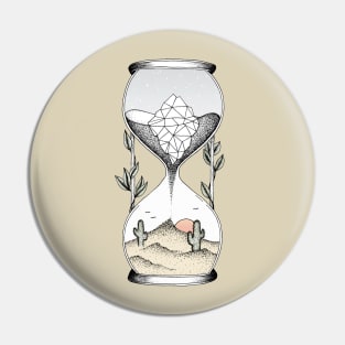 Time Is Running Out Pin