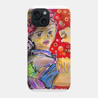 Rosie with a twist Phone Case