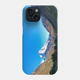 Beautiful Peruvian Andes mountain Phone Case