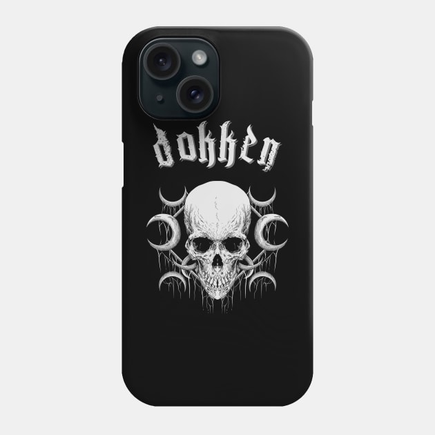 dokken darkness Phone Case by ramon parada