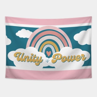 Unity Is Power United Against Hate for Women's Rights Protest Tapestry
