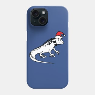 Christmas Iguana Phone Case