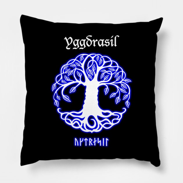 Yggdrasil Pillow by Korvus78