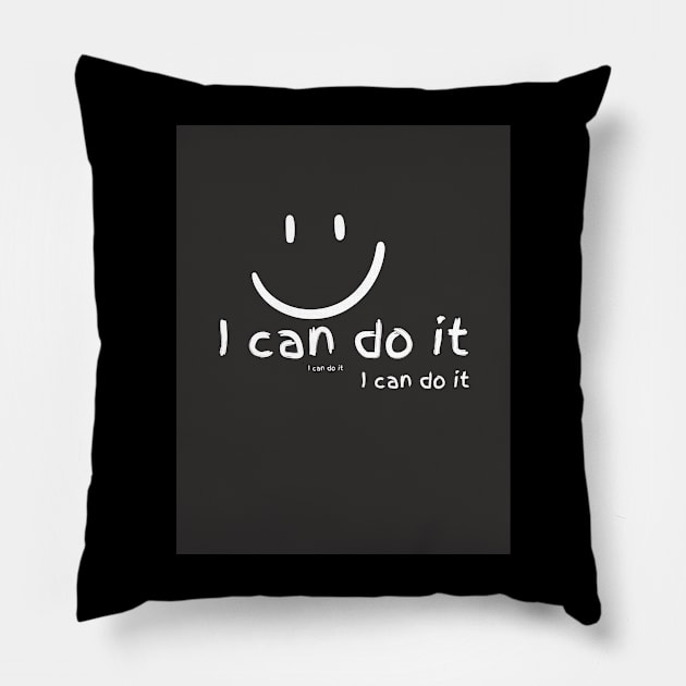 I can do it Pillow by GS creative 