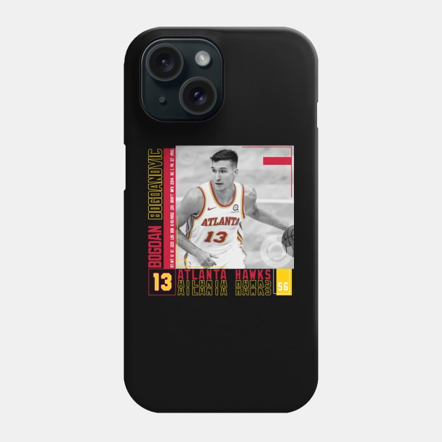 Bogdan Bogdanovic Paper Poster Phone Case by art.Hamdan