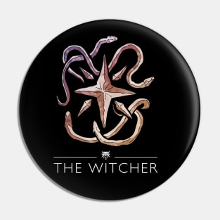 Witcher Emblem: Four Marks Pin