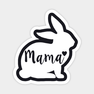 Mama Rabbit For Women Rabbit Shirt Magnet