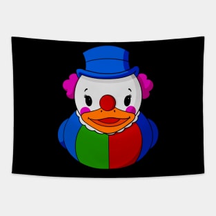 Clown Rubber Duck Tapestry