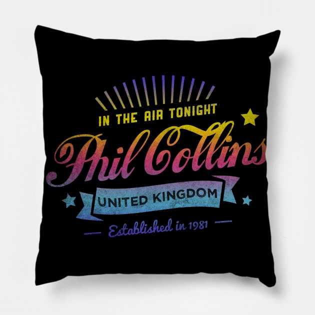 In The Air Tonight Pillow by Soysip