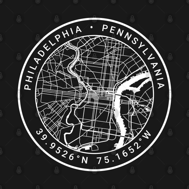 Philadelphia Map by Ryan-Cox