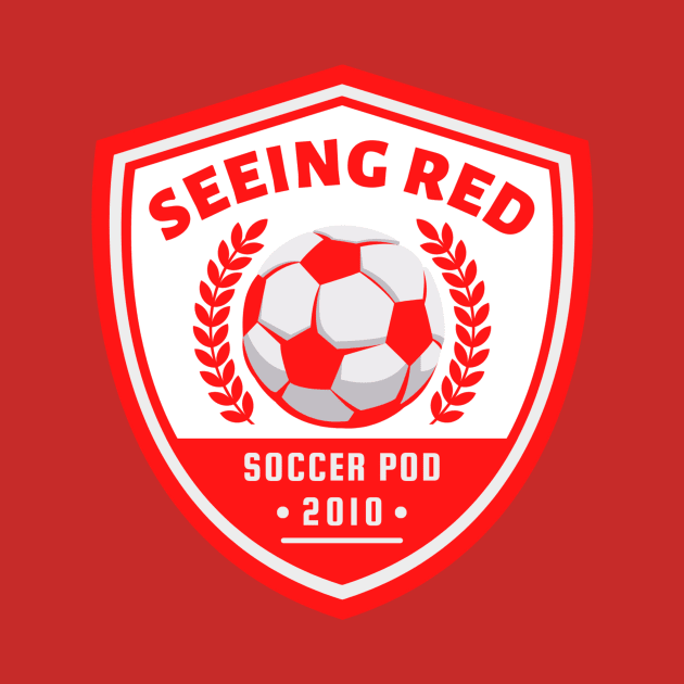 Seeing Red 2023 Shield by The Seeing Red Podcast