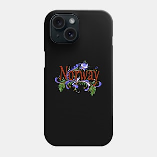 Norwegian Rosemaling Norway Folk Phone Case