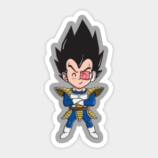 Vegeta - Sticker | TeePublic