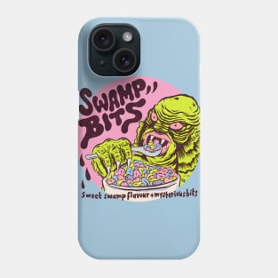 Creature from the cereal lagoon Phone Case