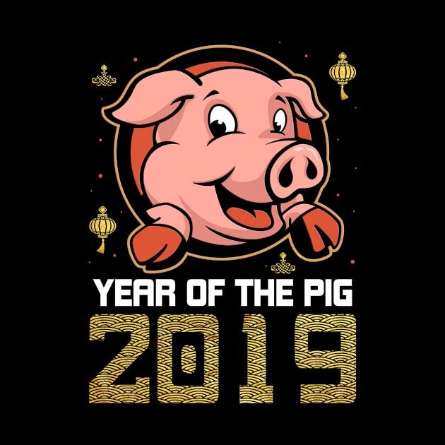 Year of The Pig 2019 by Jamrock Designs