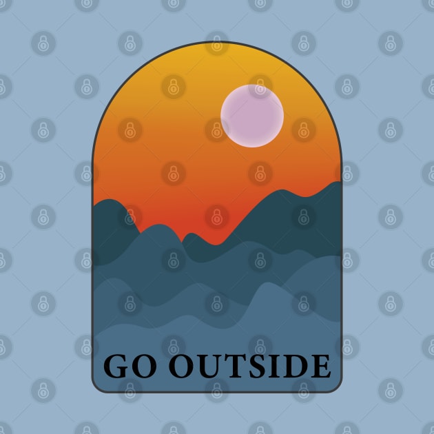 Go Outside by Gold Star Creative