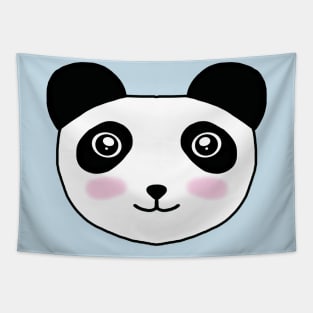 Panda head v2 Tapestry