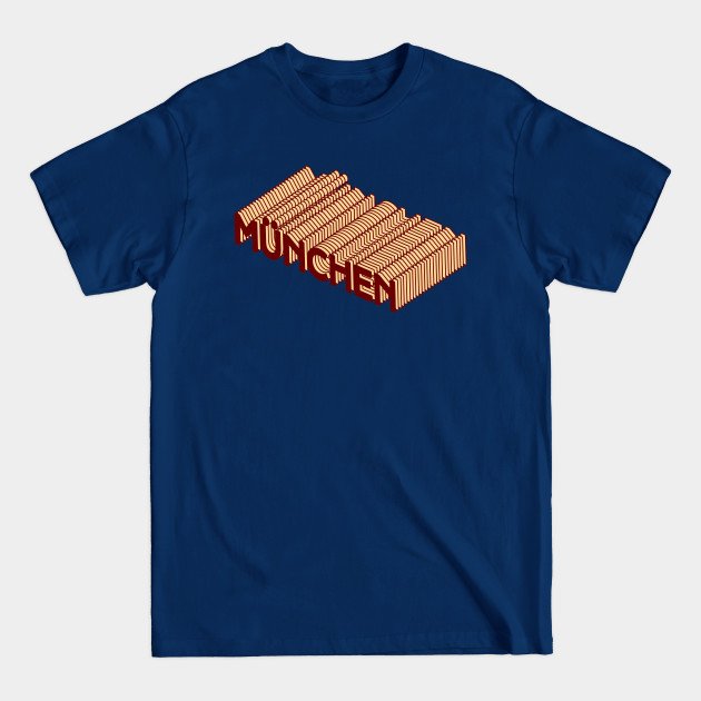 Discover München - Pop Art Text - Munich - T-Shirt