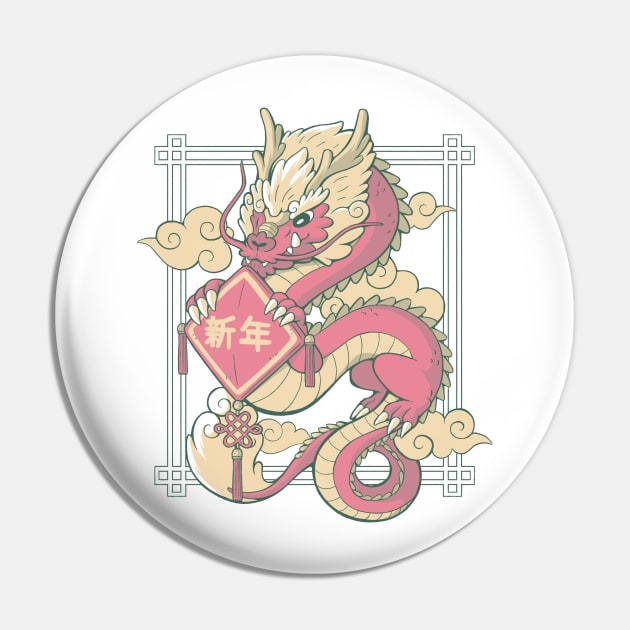 The Year Of The Dragon Pin by xMorfina