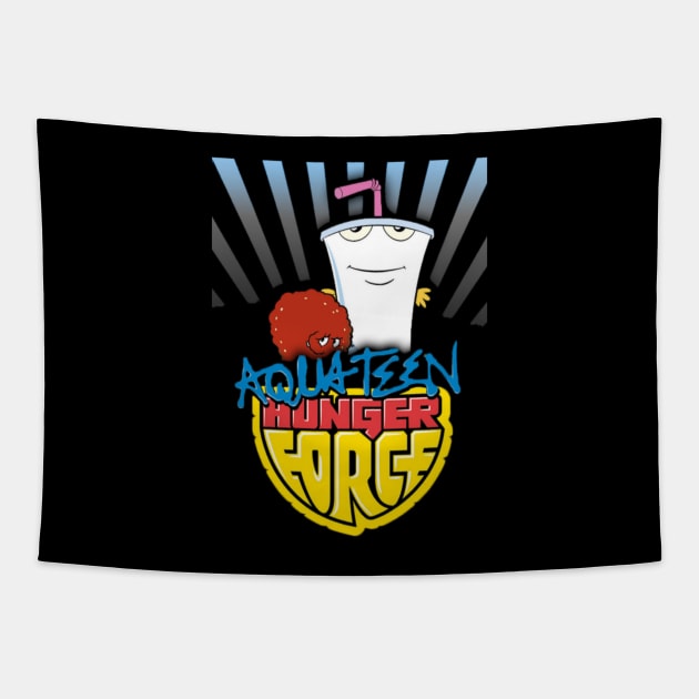 Aqua Teen Hunger Force Tapestry by Olvera_Nattie