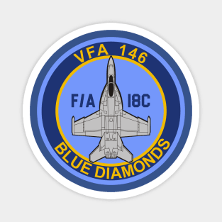 VFA-146 Blue Diamonds - F/A-18 Magnet