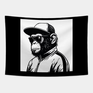 Streetwear monkey Hip Hop Tapestry