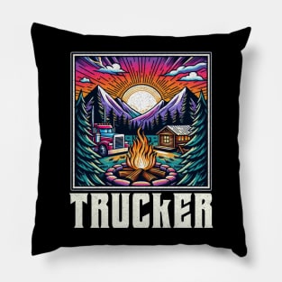 Trucker cabin Pillow
