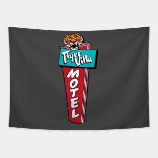 Tiger Villa Motel Tapestry