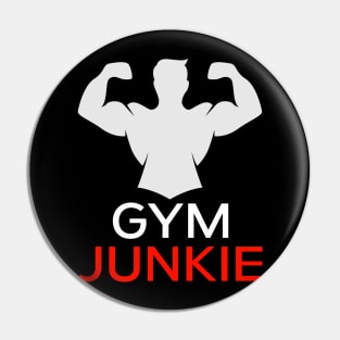 Gym Junkie Pin