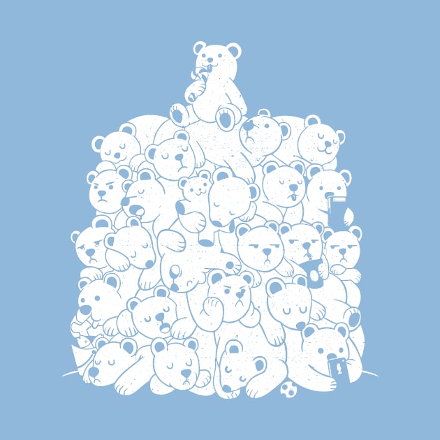 Bear T-Shirt Hibernation Kids by Tobe_Fonseca