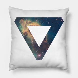 Nebula Triangle Pillow