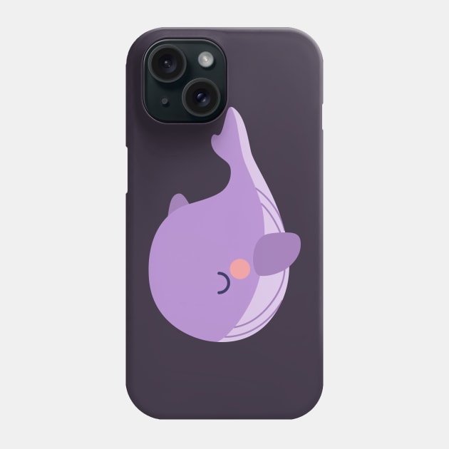 Tinytan plush whale cartoon Phone Case by Oricca