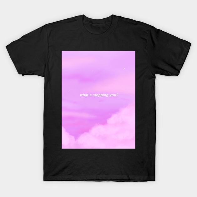 Trippycollage Aesthetic Cloud Sky T-Shirt