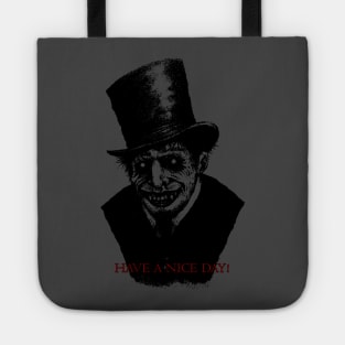 Dr. Jekyll Mr. Hyde Zombie Creep Have a Nice Day! Tote