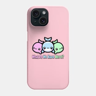 Whale Whale Whale What Do We Have Here? Cute Whales Pun Phone Case