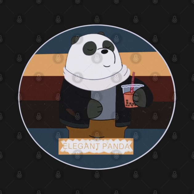 Elegant panda by PINE