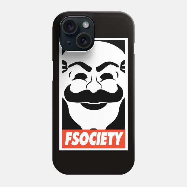 FSOCIETY - Logo Phone Case by galapagos