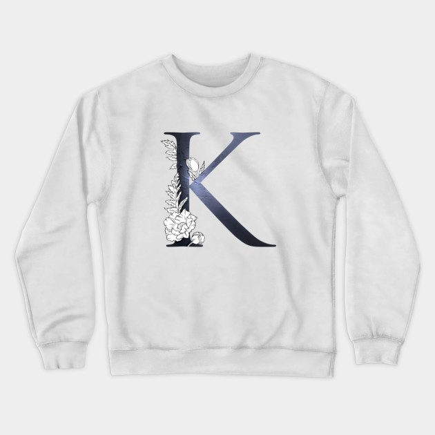 Adult Letter K Crewneck Sweatshirt