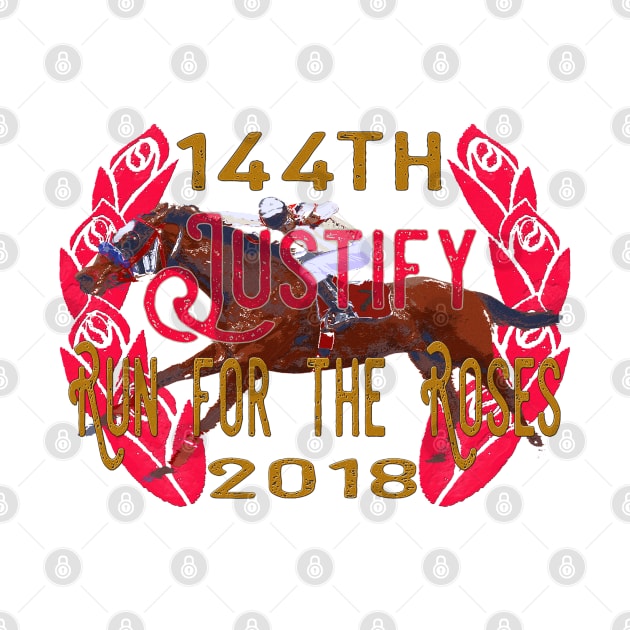 144th Kentucky Derby Champion Justify 2018 by Ginny Luttrell