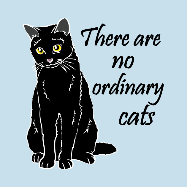 Disover There Are No Ordinary Cats - Cat Lover - T-Shirt
