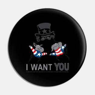 Uncle Scam Pin