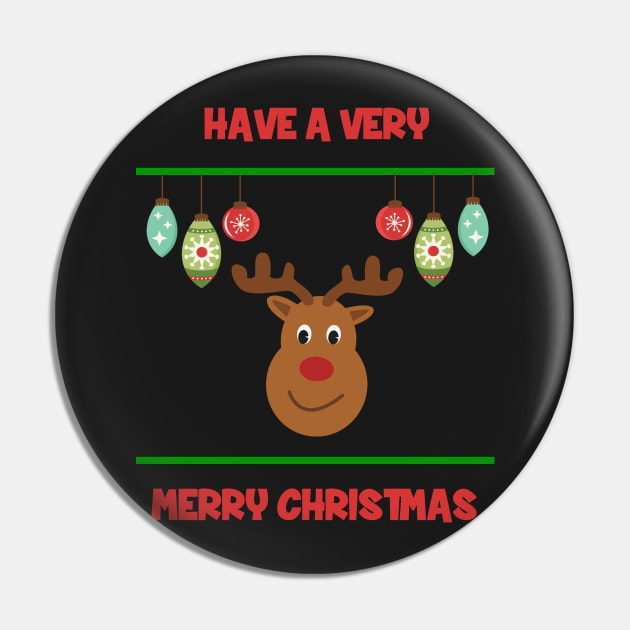 Merry Deer Pin by Specialstace83