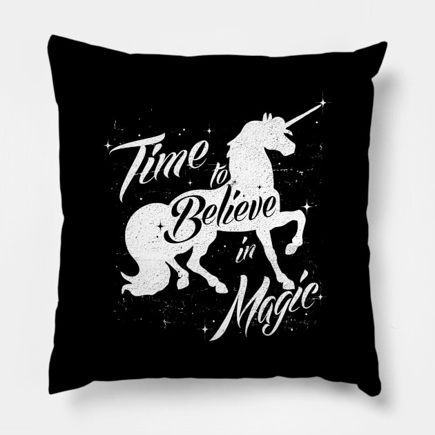 BELIEVE Pillow by Eoli Studio