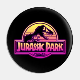 Retro Jurassic Pin