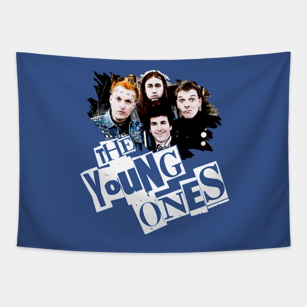 Young Ones Pic Tapestry by ideeddido2